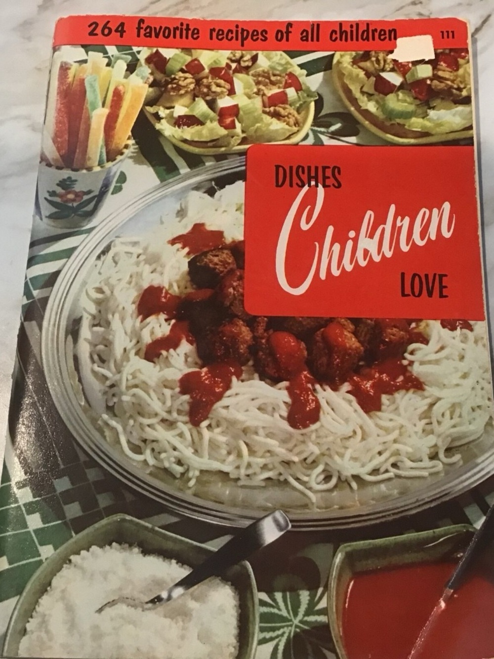 Vintage 1950’s Children Love Cookbook -